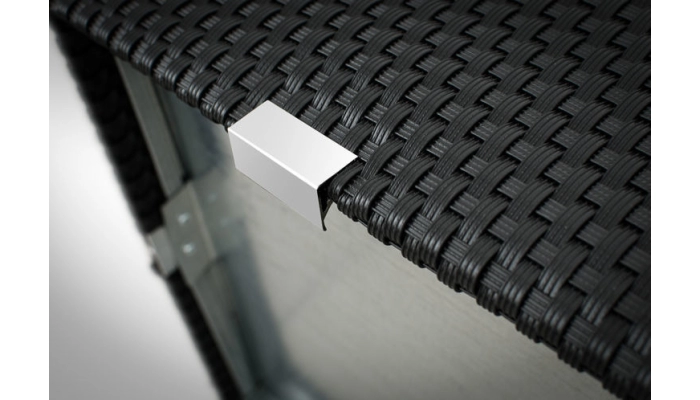 Donica ogrodowa technorattanowa